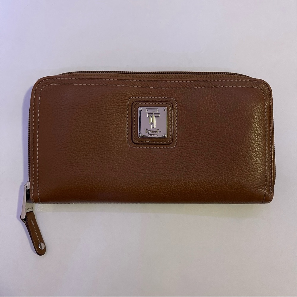 Tignanello zip-around clutch